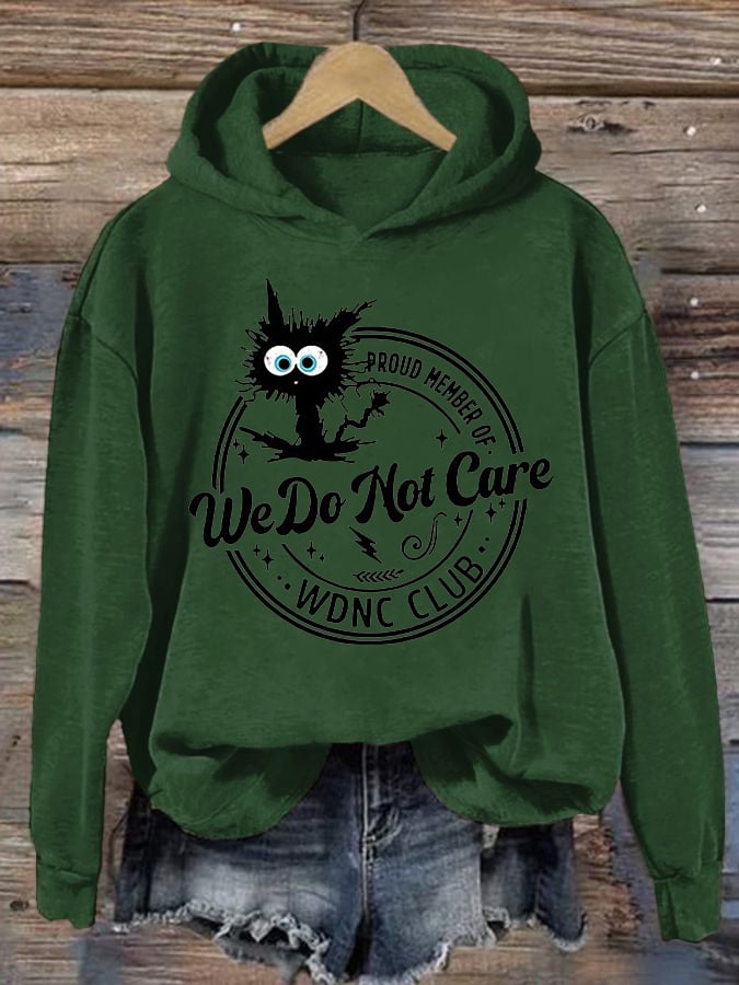 🔥Buy 3 Get 15% Off🔥Retro Funny Proud Member Of WDNC Club Menopause Perimenopause Print Hoodie