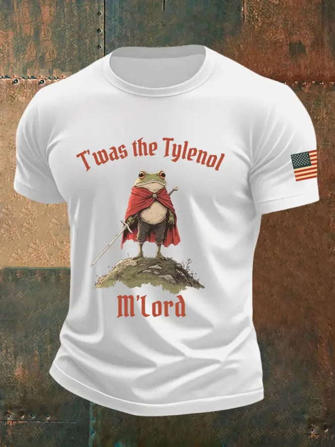 🔥Buy 3 Get 15% Off🔥Men's casual basic moral radicalization justice frog resistance T-shirt