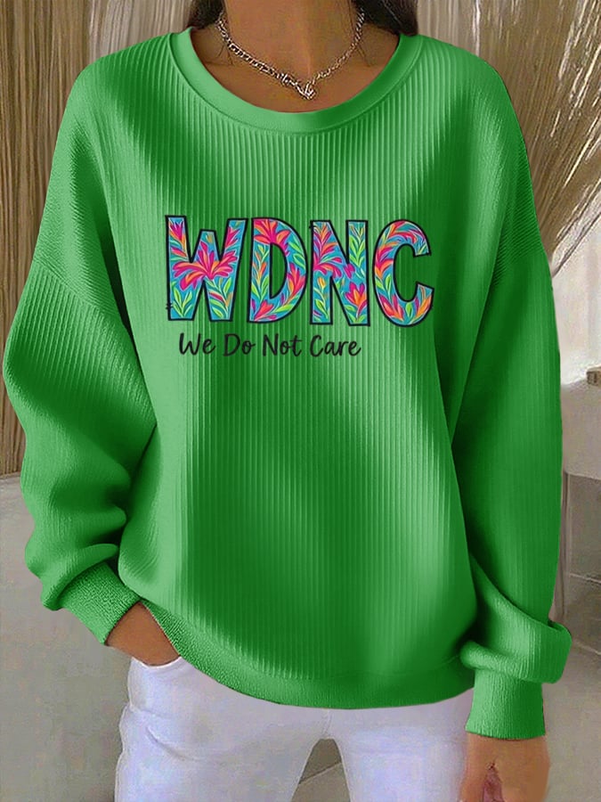 🔥Buy 3 Get 15% Off🔥Retro Funny Proud Member Of WDNC Club Menopause Perimenopause Print Casual Sweatshirt