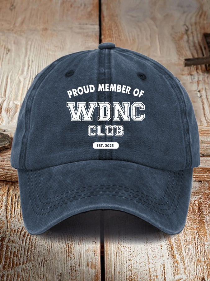 🔥Buy 3 Get 15% Off🔥Retro Proud Member Of WDNC Club Est. 2025 Menopause Perimenopause Print Baseball Cap