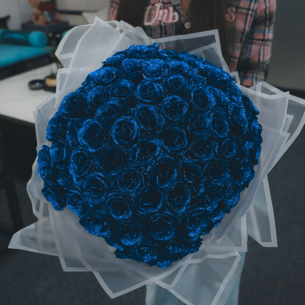 💕Glitter Rose Bouquet💕 - Best Gift to Couples (Never Wither)