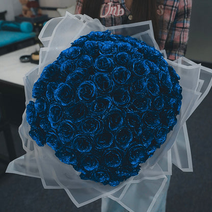 💕Glitter Rose Bouquet💕 - Best Gift to Couples (Never Wither)