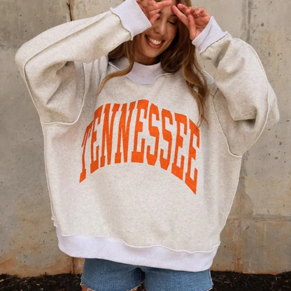 Personalized College Team Name Sweatshirt – Custom Fan & Group Gift