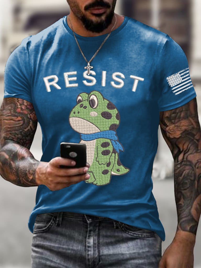 🔥Buy 3 Get 15% Off🔥Men's Frog Resist Print T-shirt