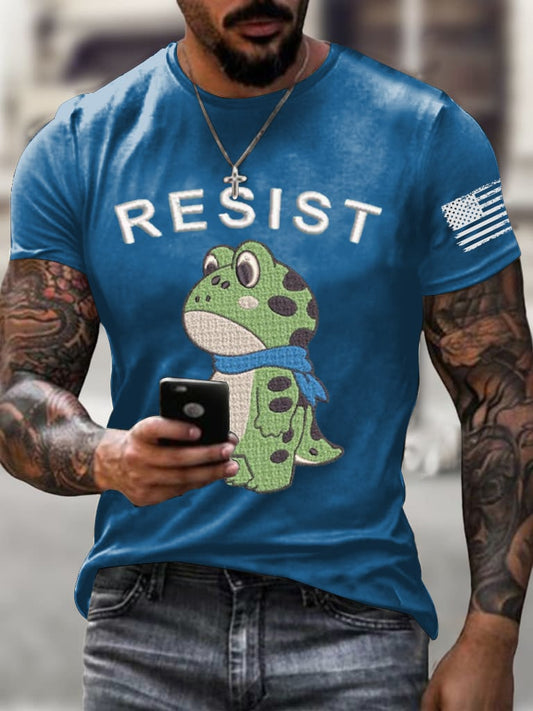 🔥Buy 3 Get 15% Off🔥Men's Frog Resist Print T-shirt