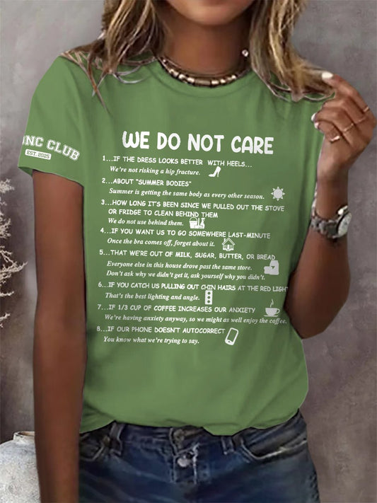 🔥Buy 3 Get 15% Off🔥Retro Funny WDNC Club Menopause Perimenopause Print T-Shirt