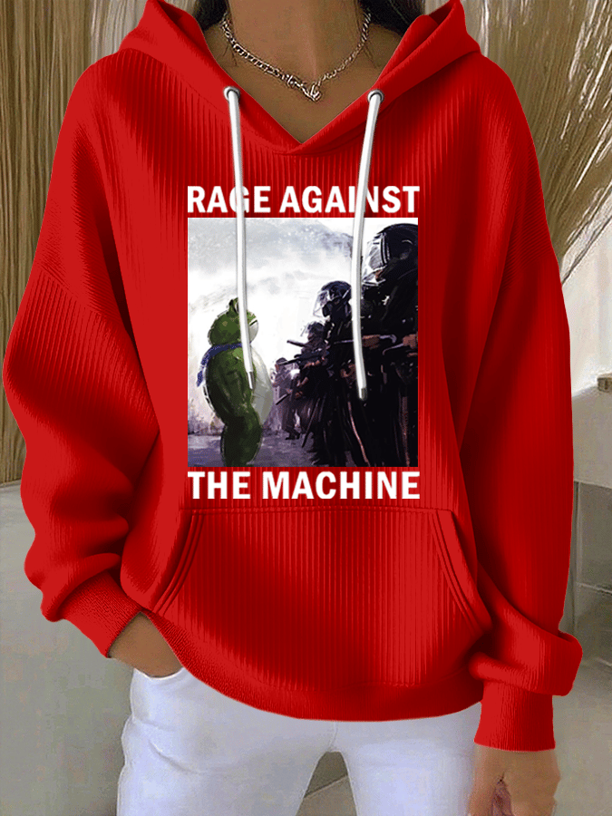 🔥Buy 3 Get 15% Off🔥Women's FDT Print Casual Hoodie