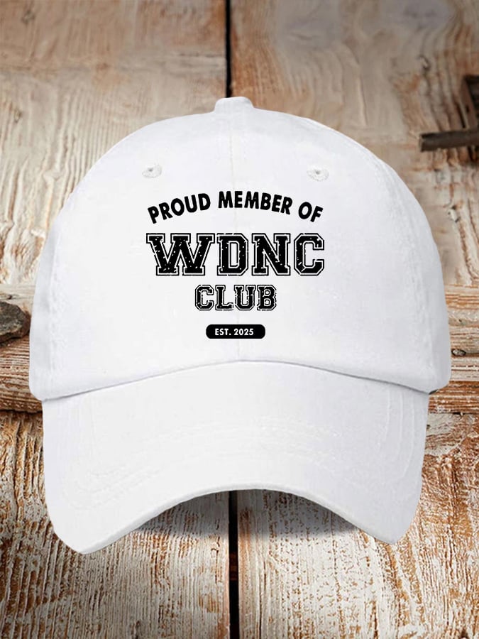 🔥Buy 3 Get 15% Off🔥Retro Proud Member Of WDNC Club Est. 2025 Menopause Perimenopause Print Baseball Cap