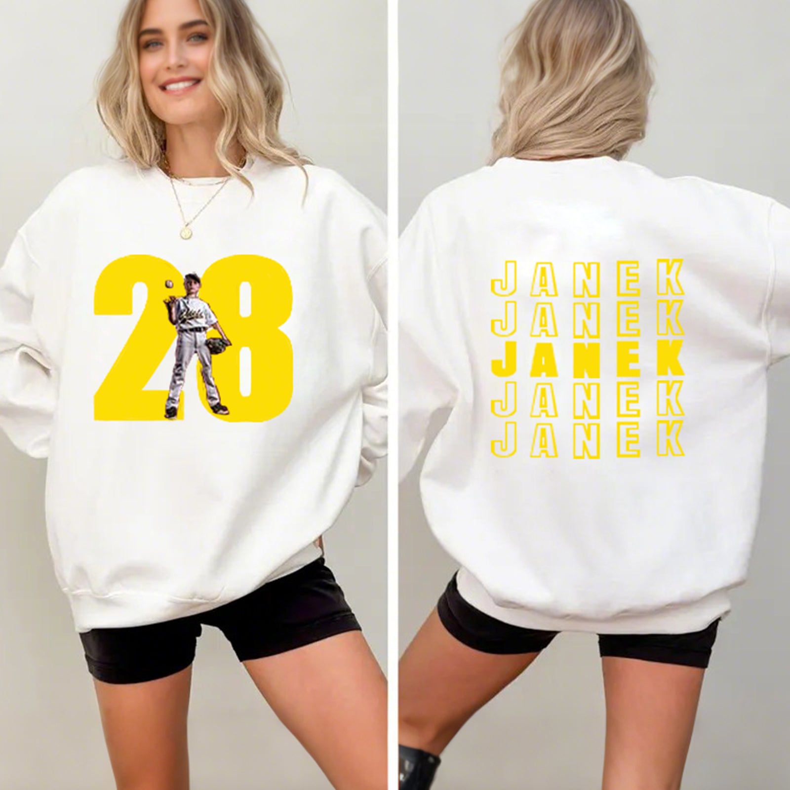 Custom Softball Personalize Cheer Tee- Custom Photo & Number & Name Print Sport Shirt