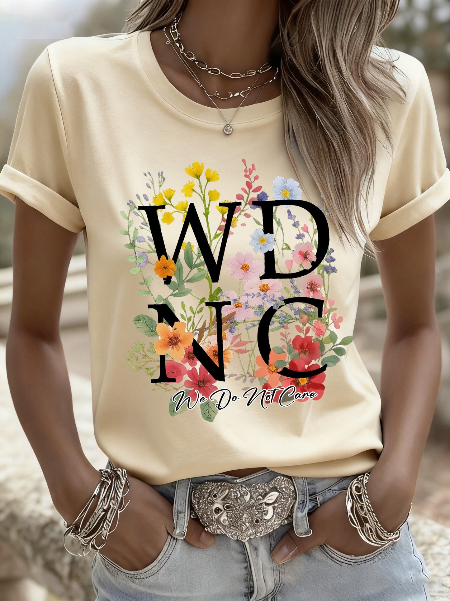🔥Buy 3 Get 15% Off🔥Retro Funny Proud Member Of WDNC Club Menopause Perimenopause Print T-Shirt
