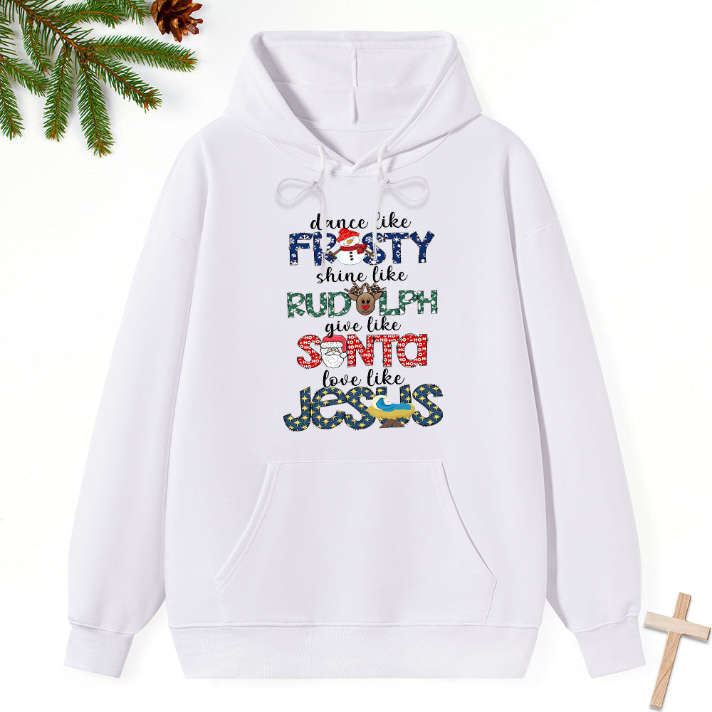 Dance Like Frosty Classic Christian Hoodie