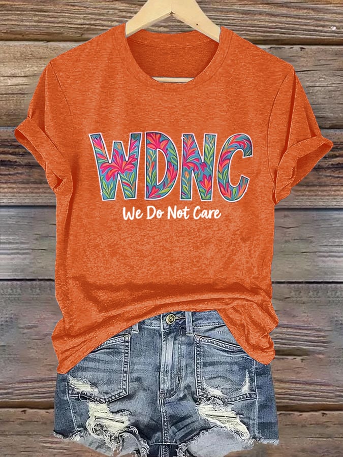 🔥Buy 3 Get 15% Off🔥Women's WDNC Menopause and Perimenopause Print T-Shirt