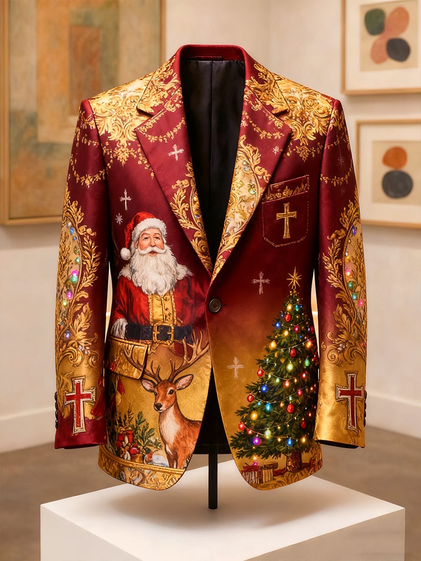 Men's Business Casual Faith Suit Outerwear