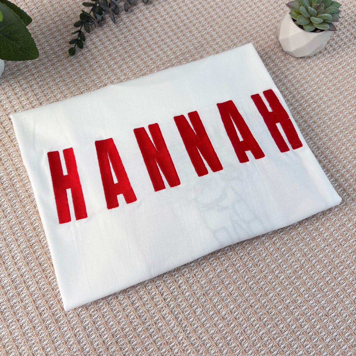 Custom Embroidered Football Sweatshirt – Personalized Game Day Photo & Name Gift for Fans & Teams