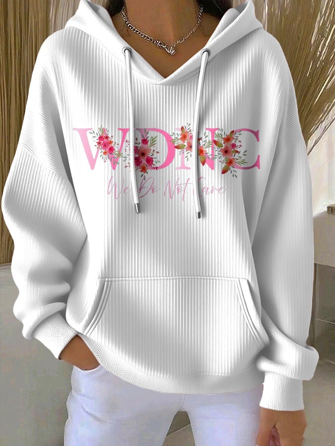 🔥Buy 3 Get 15% Off🔥Retro Funny WDNC Menopause Perimenopause Print Hoodie