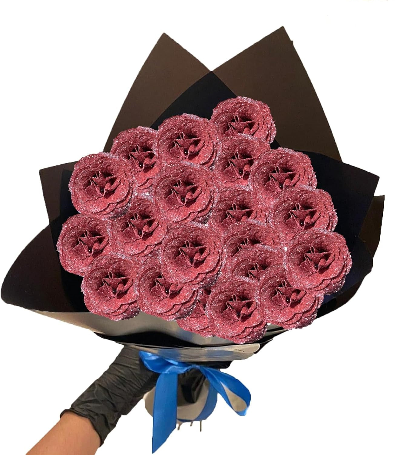 💕Glitter Rose Bouquet💕 - Best Gift to Couples (Never Wither)