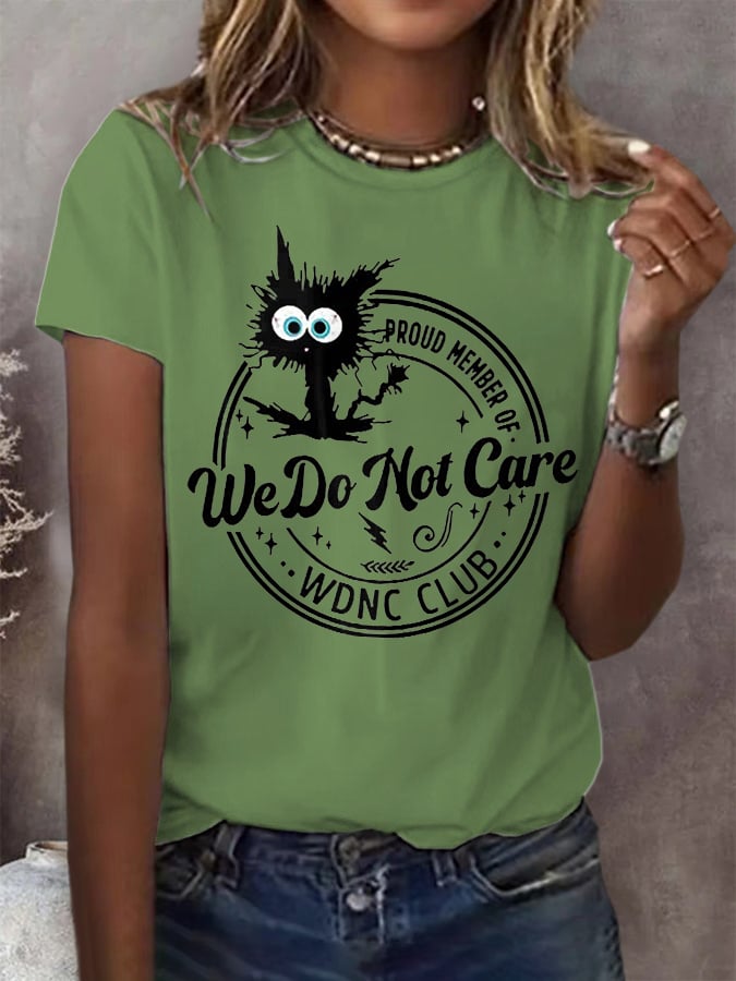 🔥Buy 3 Get 15% Off🔥Retro Funny Proud Member Of WDNC Club Menopause Perimenopause Print T-Shirt