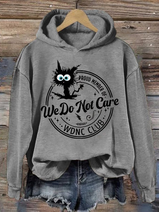 🔥Buy 3 Get 15% Off🔥Retro Funny Proud Member Of WDNC Club Menopause Perimenopause Print Hoodie