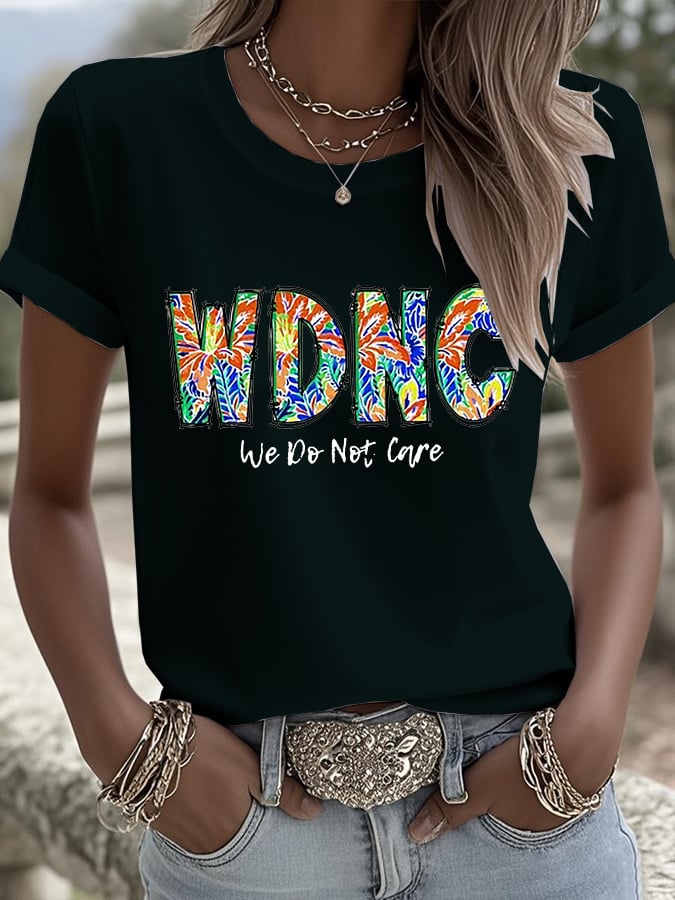 🔥Buy 3 Get 15% Off🔥Women's WDNC Menopause and Perimenopause Print T-Shirt