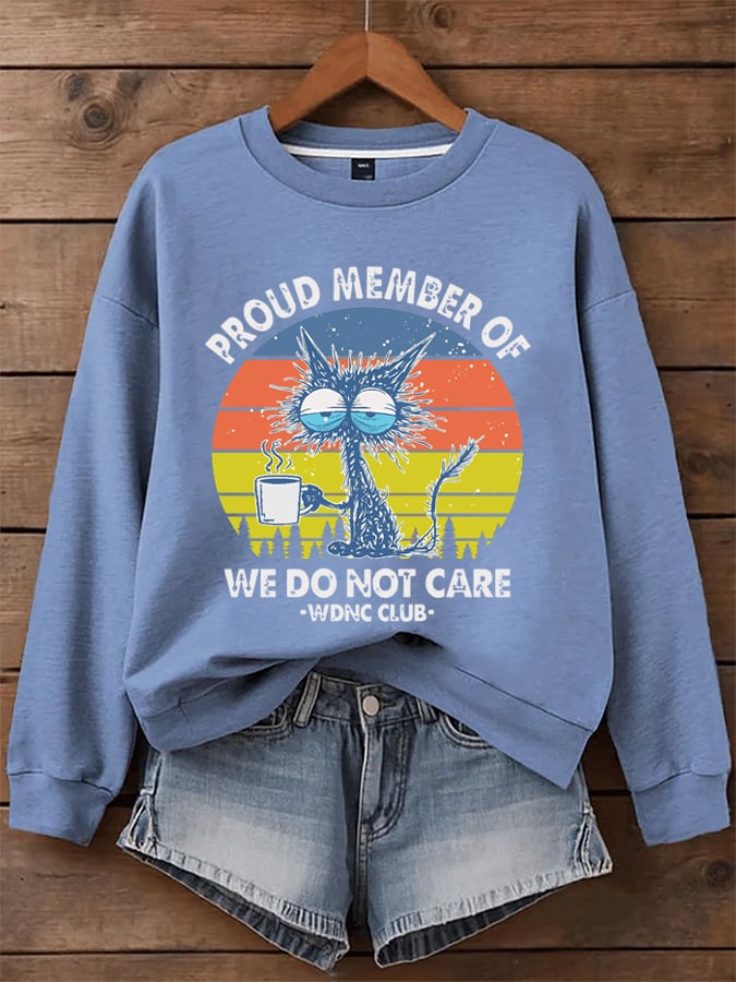 🔥Buy 3 Get 15% Off🔥Women's WDNC Menopause & Perimenopause Printed Sweatshirt