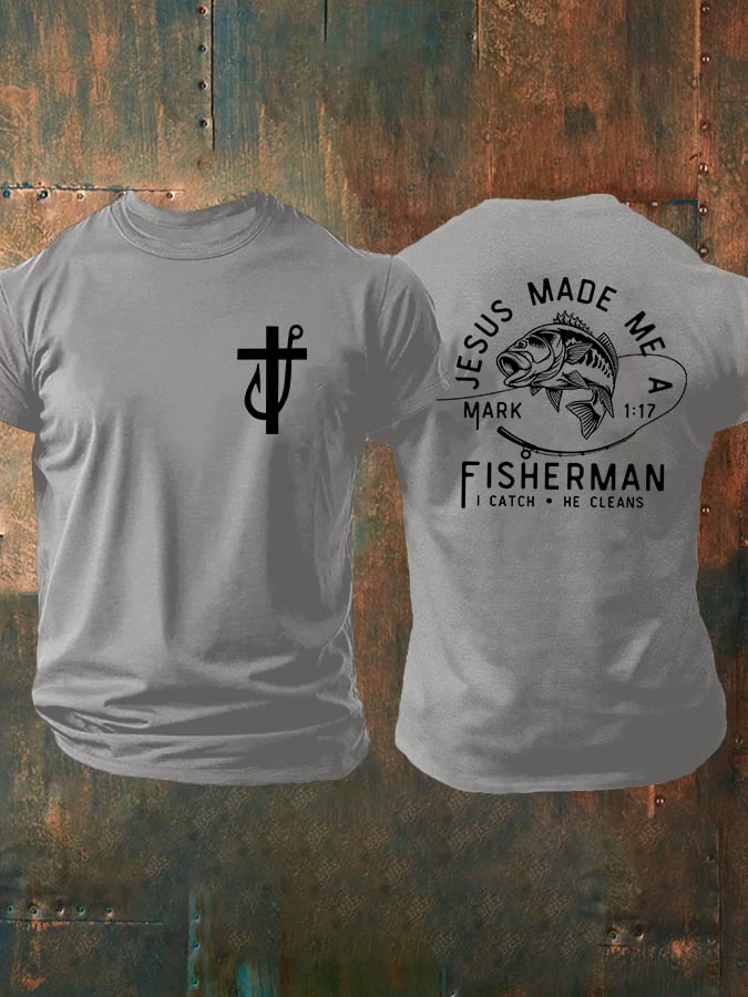 Men'S Casual Faith Short-Sleeved T-Shirt