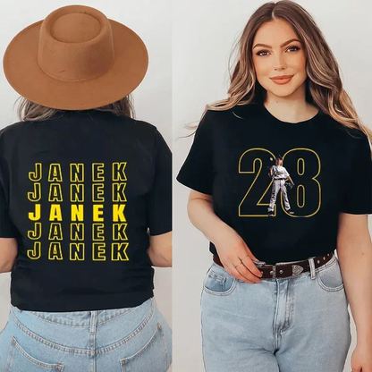 Custom Family Photo Sport T-Shirt/Personalize Cheer Tee