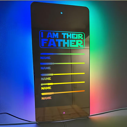 🔥2025 Father's Day Hot Sale🔥DAD's Lightsaber Mirror Lamp