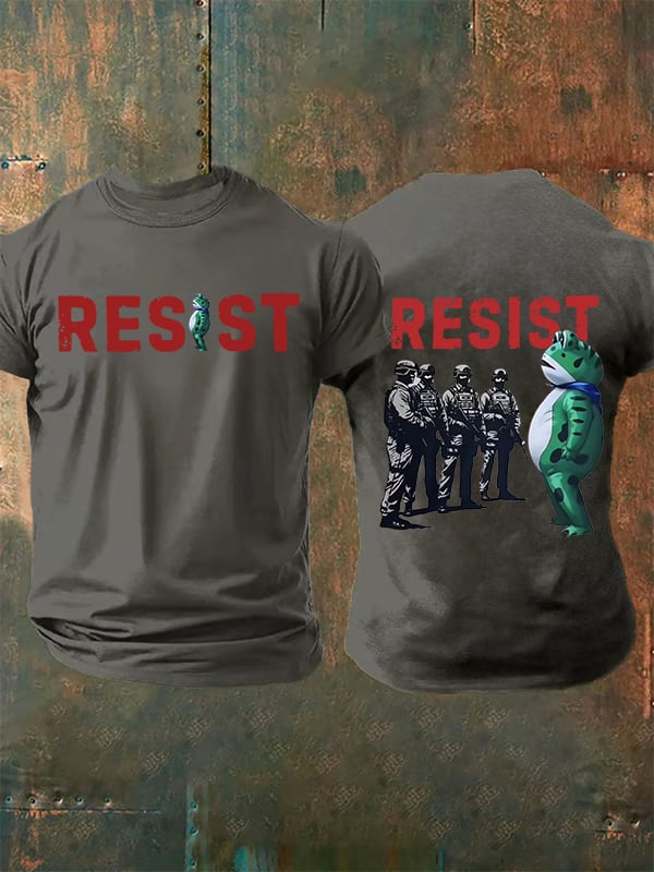 🔥Buy 3 Get 15% Off🔥Men's  Portland Frog Resist  Print T-shirt