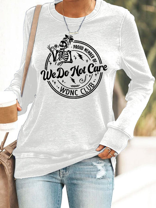 🔥Buy 3 Get 15% Off🔥Retro Funny Proud Member Of WDNC Club Menopause Perimenopause Print Sweatshirt
