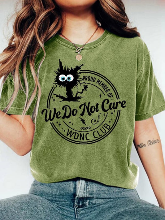 🔥Buy 3 Get 15% Off🔥Retro Funny Proud Member Of WDNC Club Menopause Perimenopause Print T-Shirt