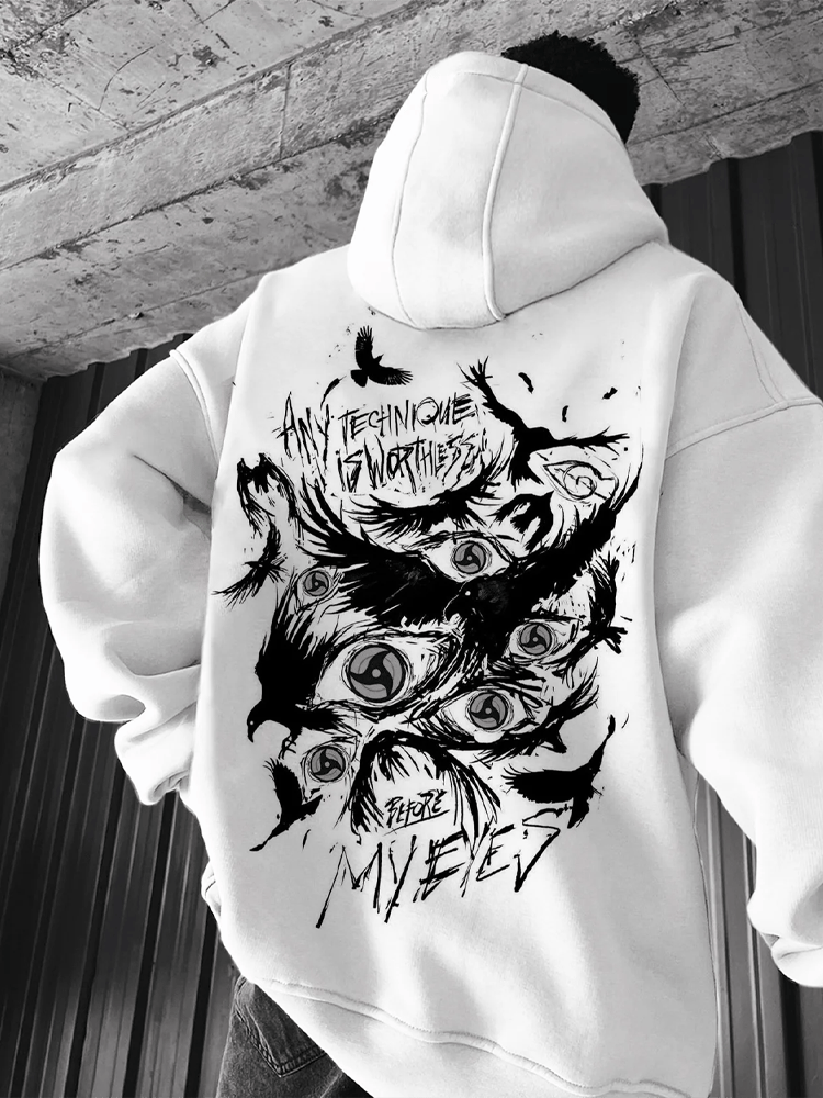 Men's Trendy Anime Casual Hoodie