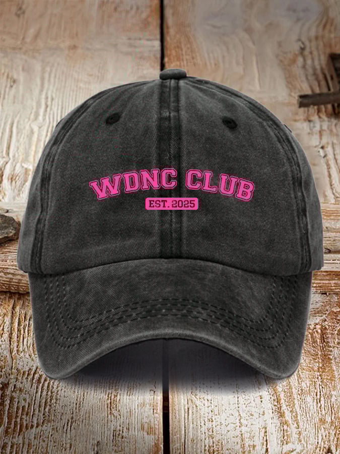 🔥Buy 3 Get 15% Off🔥Retro Funny WDNC Club Menopause Perimenopause Print Baseball Cap