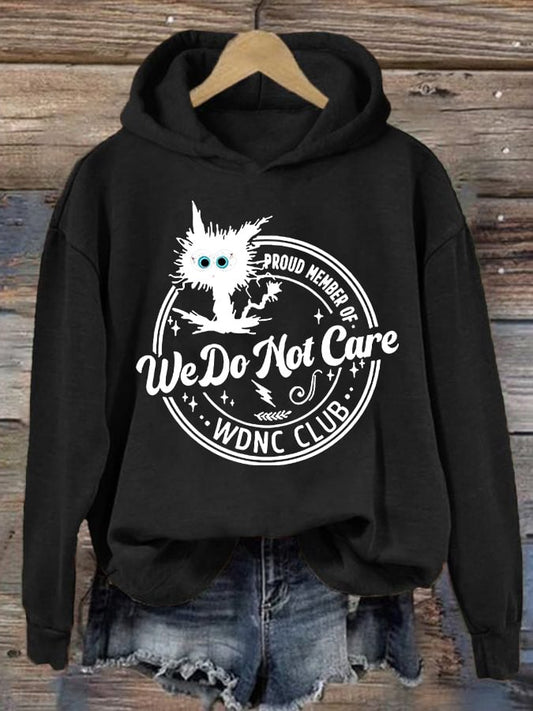 🔥Buy 3 Get 15% Off🔥Retro Funny Proud Member Of WDNC Club Menopause Perimenopause Print Hoodie