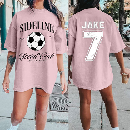 Custom Baseball/Softball/Football/Soccer/Hockey Mom Shirt, Mom Baseball/Softball/Football/Soccer Tee, Sports Mom Tee,Custom Comfort Colors Tee