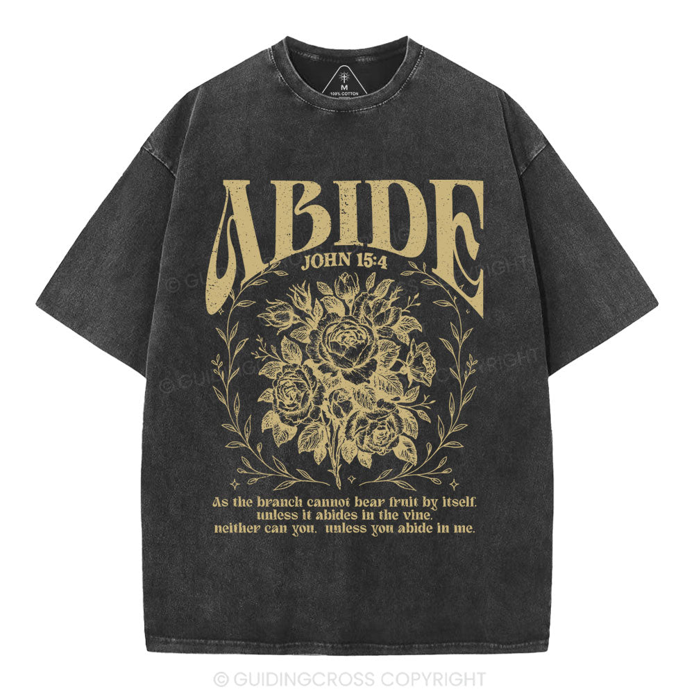 Abide Christian Washed T-Shirt