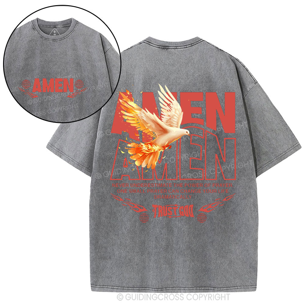 Amen Christian Washed T-Shirt