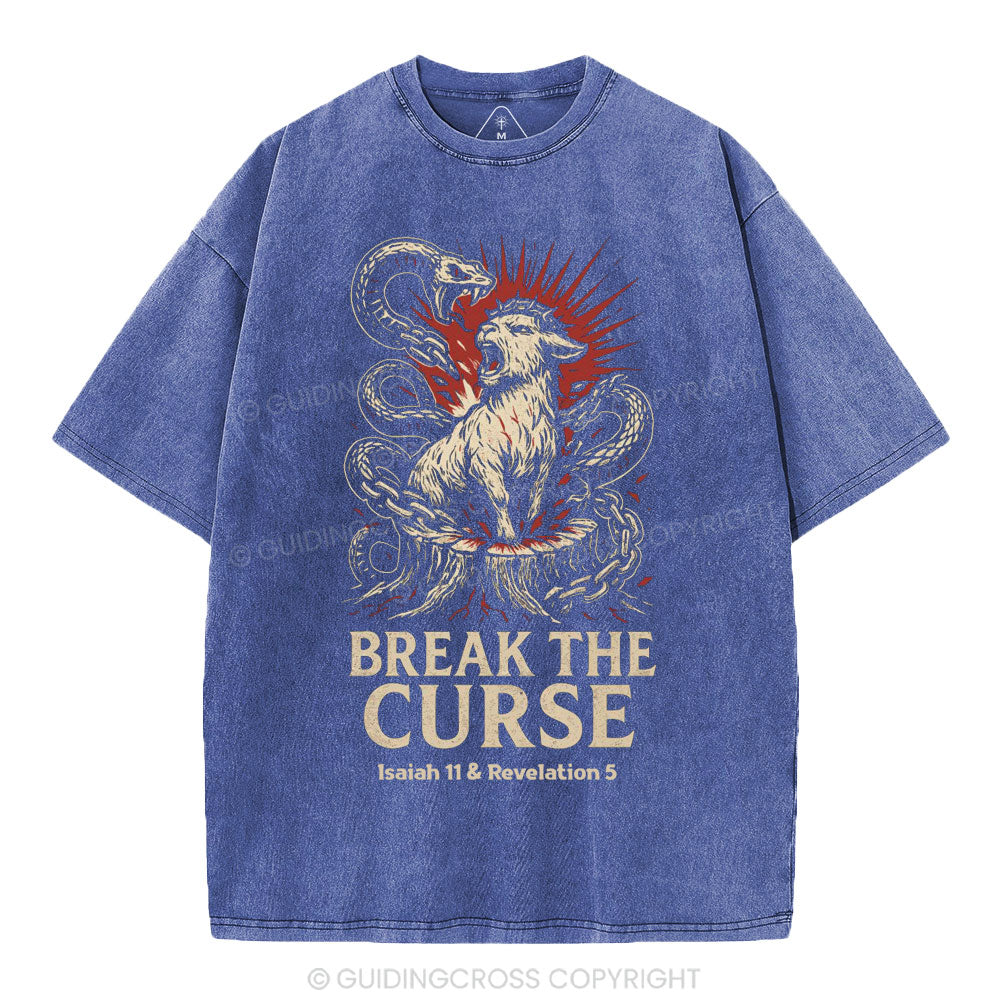 Break The Curse Christian Washed T-Shirt
