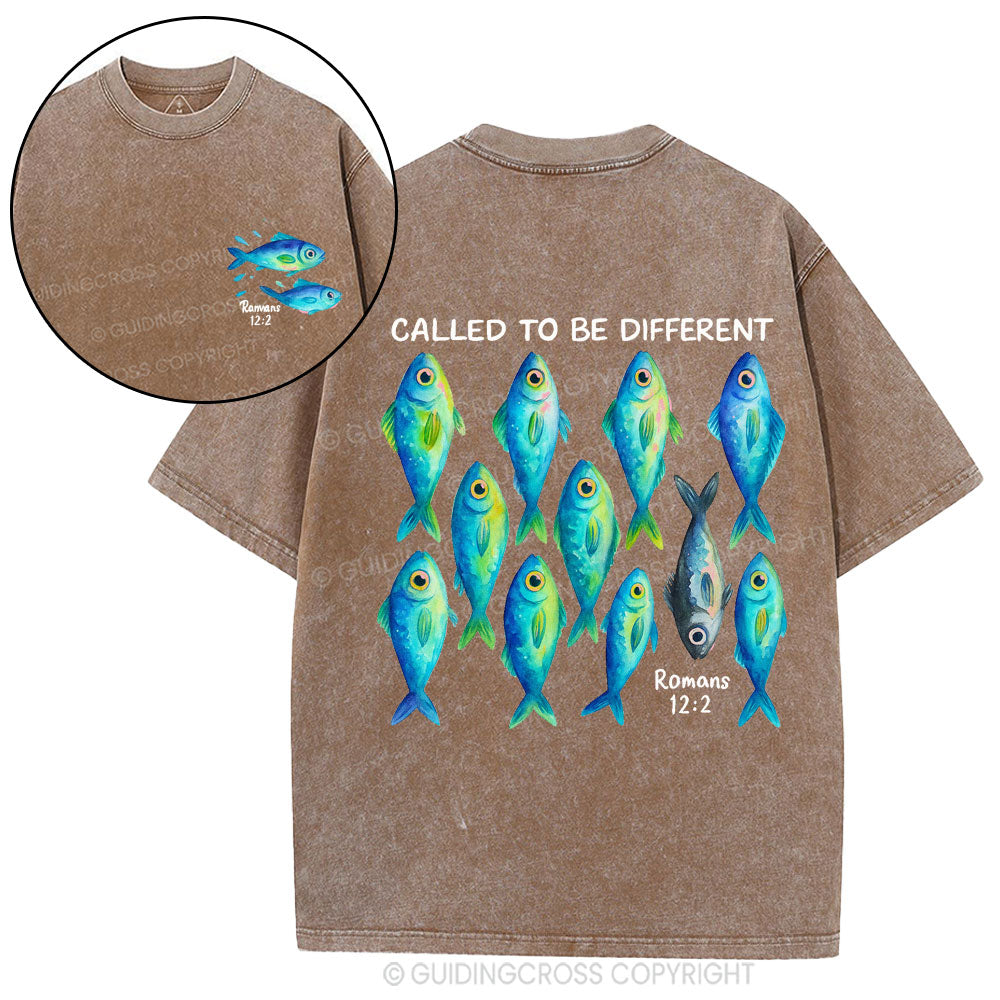 Called To Be Different Christian Washed T-Shirt