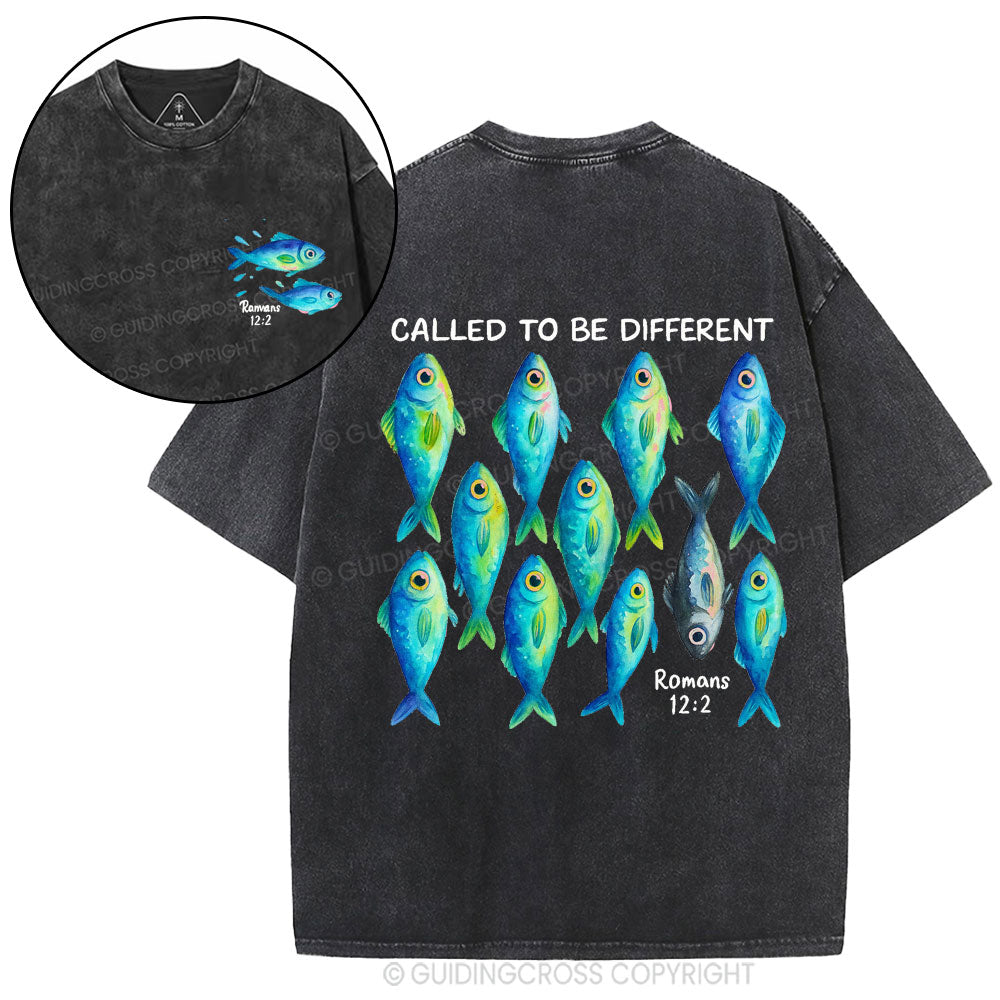 Called To Be Different Christian Washed T-Shirt