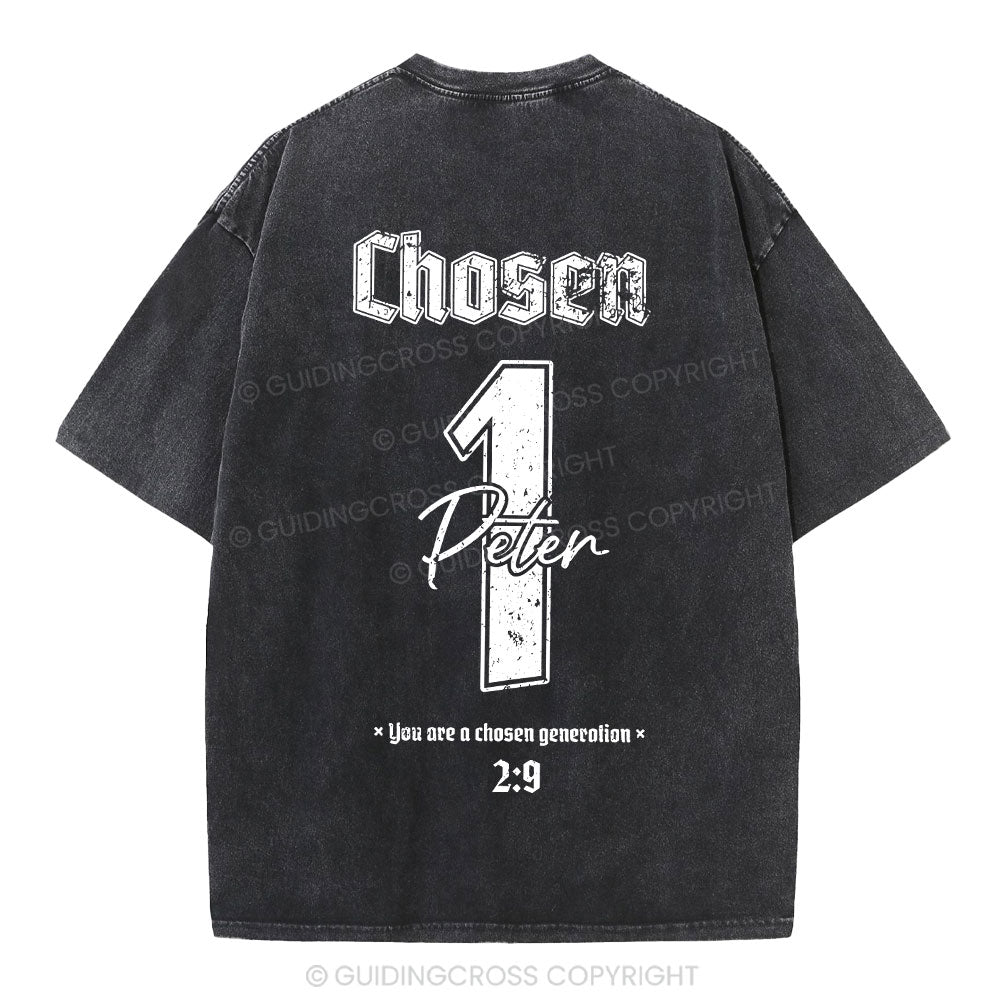 Chosen Chrsitian Washed T-Shirt