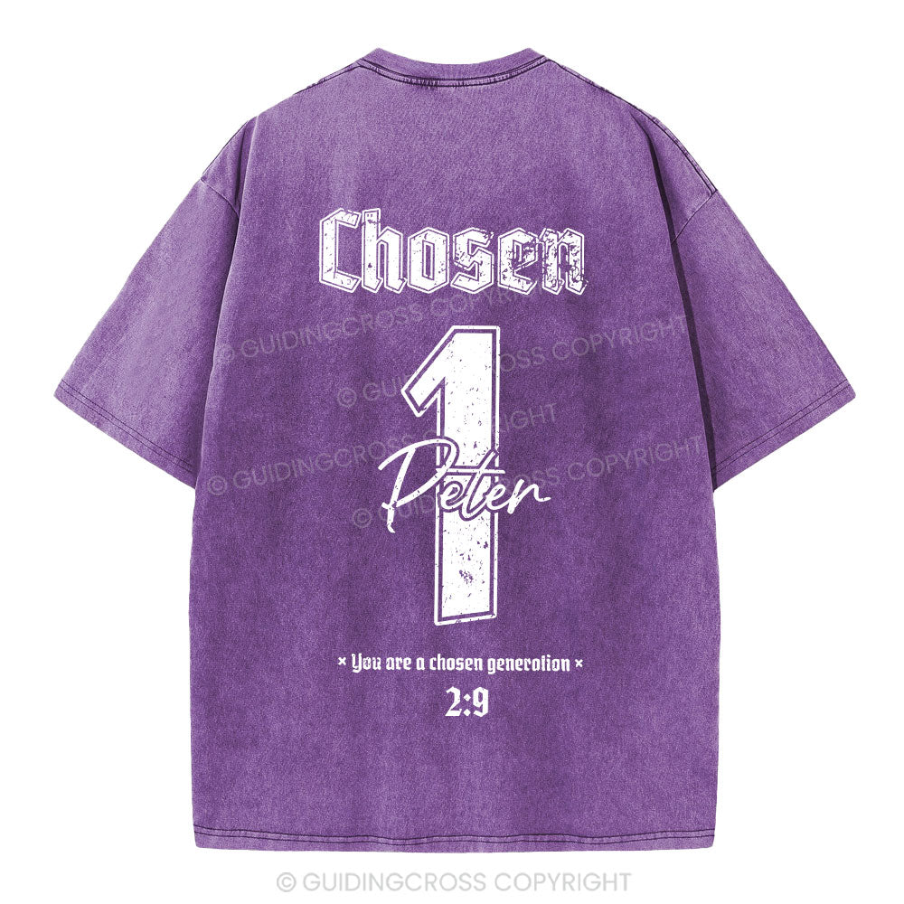 Chosen Chrsitian Washed T-Shirt