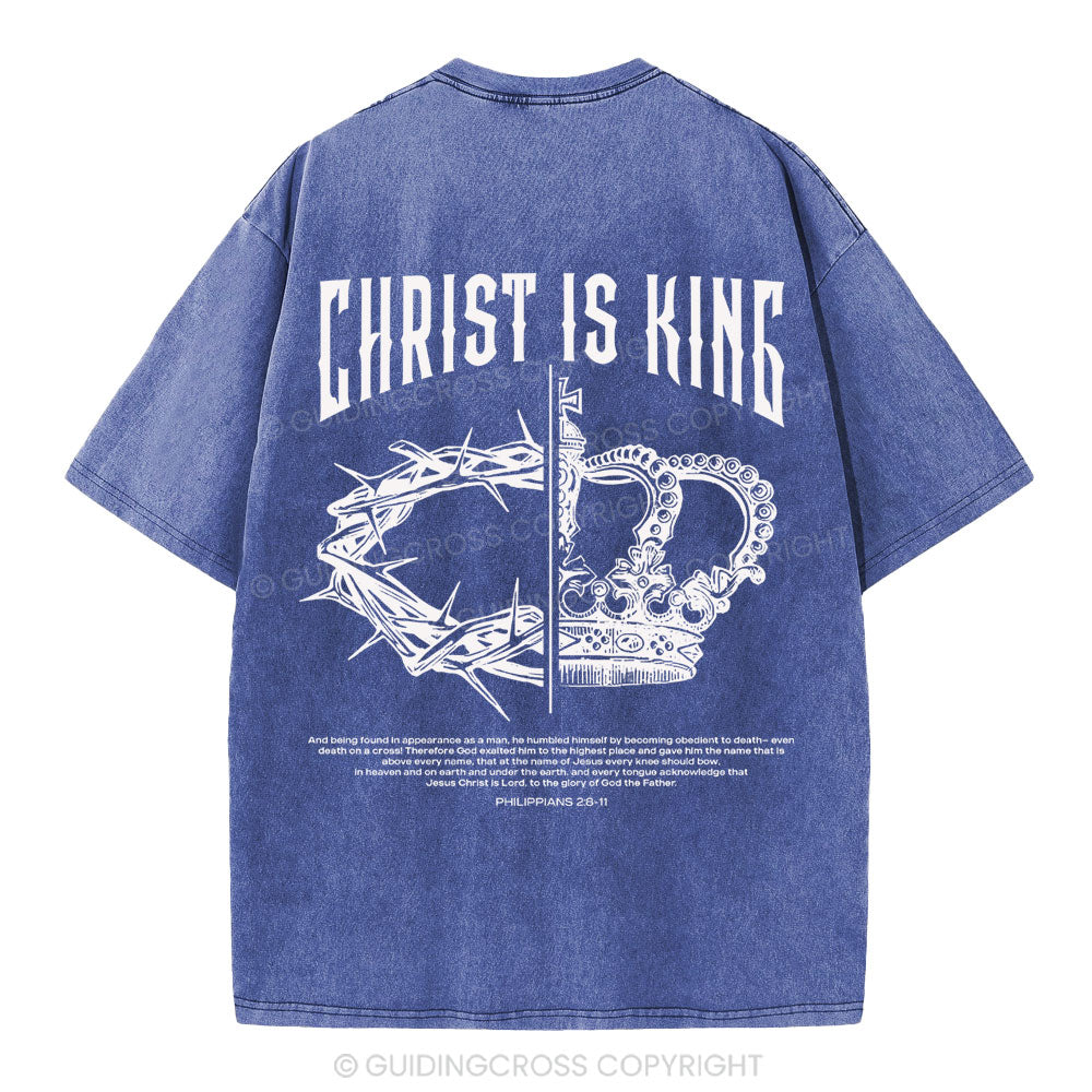 Christian Is King Christian Washed T-Shirt