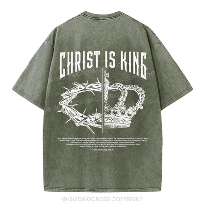 Christian Is King Christian Washed T-Shirt
