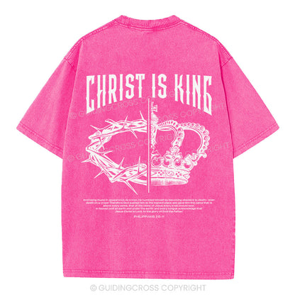 Christian Is King Christian Washed T-Shirt