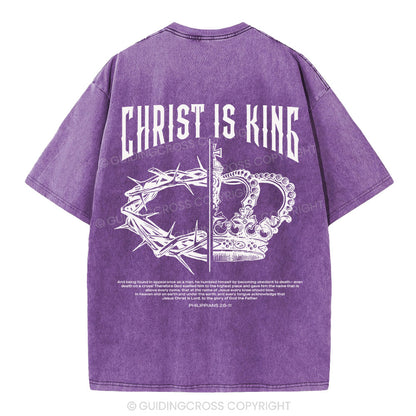 Christian Is King Christian Washed T-Shirt