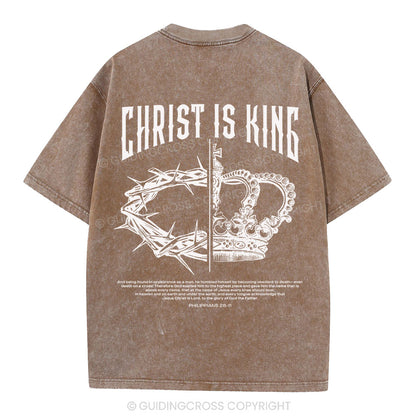 Christian Is King Christian Washed T-Shirt