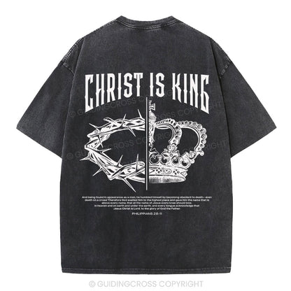 Christian Is King Christian Washed T-Shirt