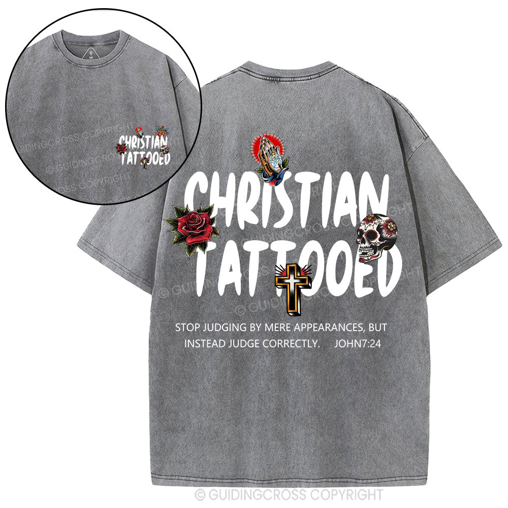 Christian & Tattooed Christian Washed T-Shirt