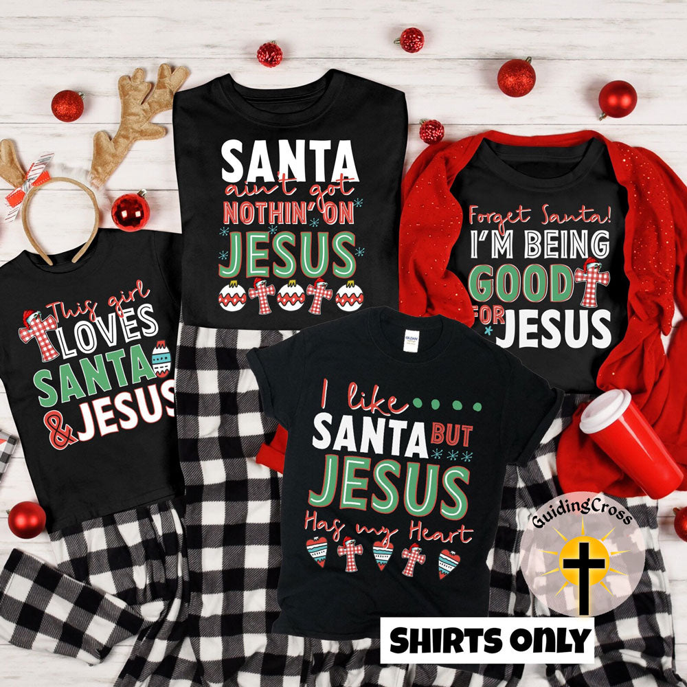 Christmas Funny Christian Family Matching Shirts