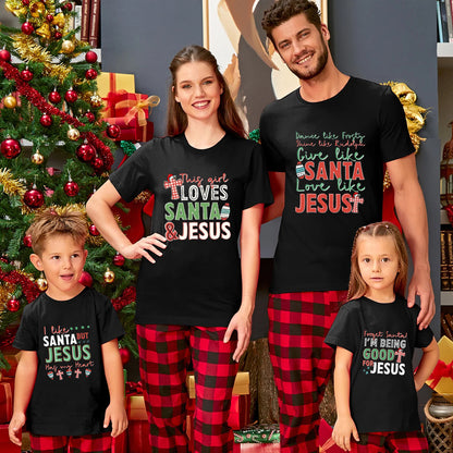 Christmas Funny Christian Family Matching Shirts